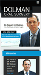 Mobile Screenshot of dolmanoralsurgery.com